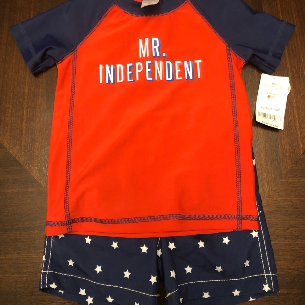 Baby boys swim set
